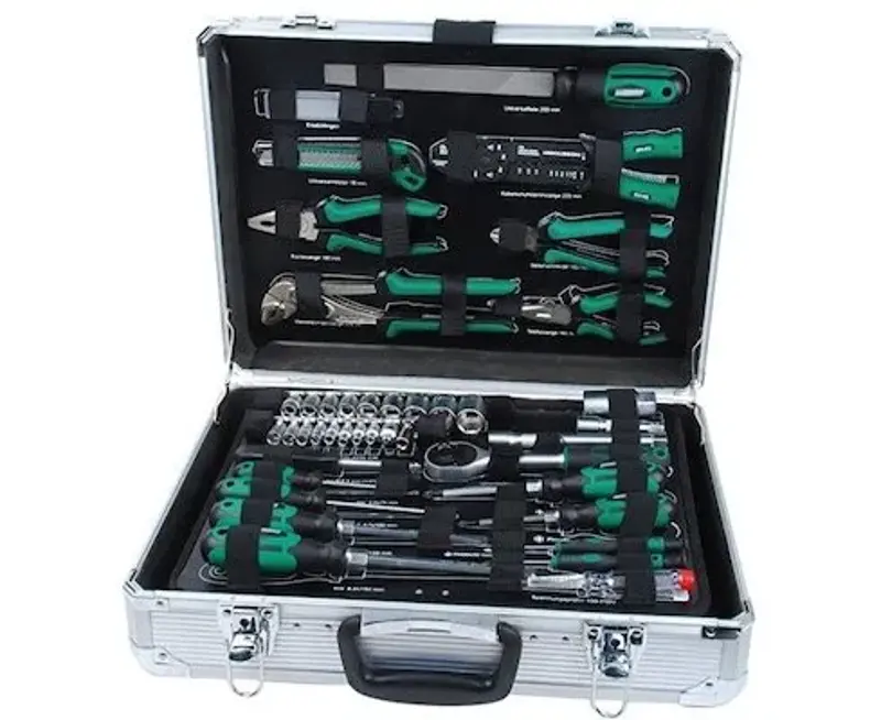 🛠️ Brüder Mannesmann M29075 Alu-Werkzeugkoffer bestückt für 74€ (statt 85€)