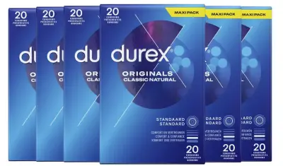 🍆 120 Durex Kondome Classic Natural für 28,90€ (statt 90€)