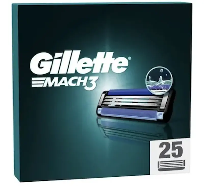 25er Pack Gillette Mach3 Rasierklingen ab 34,96€ (statt 46€)