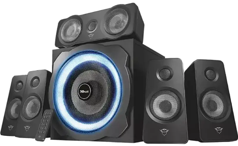 🔊🔊 TRUST GXT 658 Tytan 5.1 Surround-Lautsprechersetsystem für 78,90€ (statt 95€)