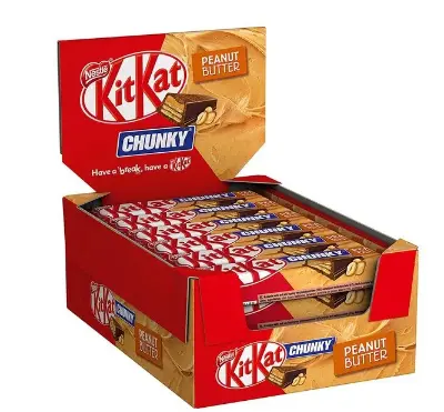 1kg! 🍫 24er Pack KitKat ChunKy Peanut Butter für 15,19€ (statt 20€)