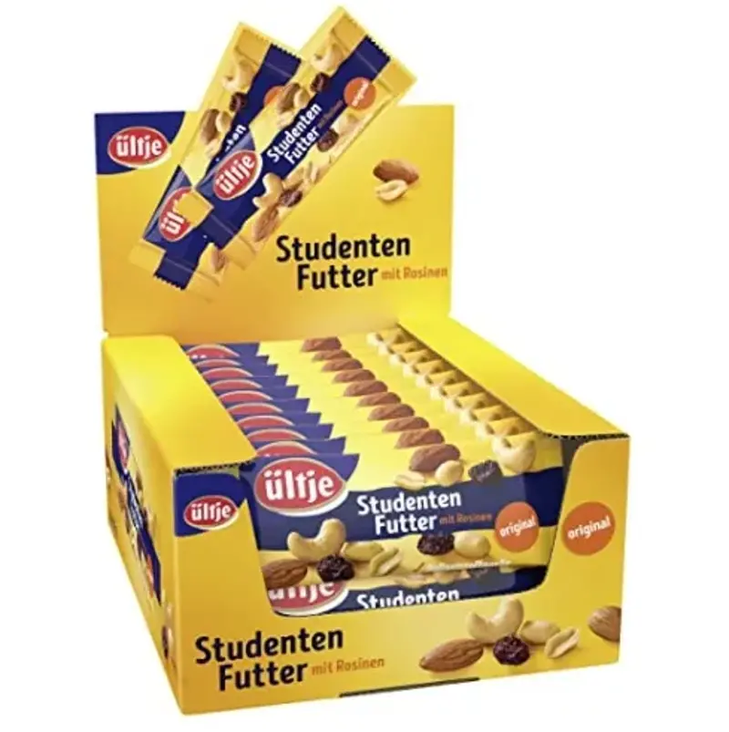🥜 20er Pack Ültje 1kg Studentenfutter Riegelbeutel je 50g ab 15,97€ (statt 21€)