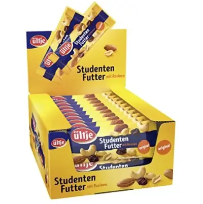 🥜 20er Pack Ültje 1kg Studentenfutter Riegelbeutel je 50g ab 15,97€ (statt 21€)