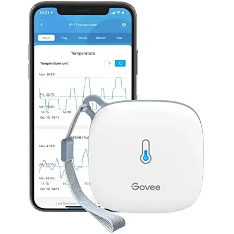 🌡️ Govee WLAN Hygro- & Thermometer mit App-Anbindung für 17,99€ (statt 31€)