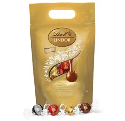 🍬 Lindt LINDOR Mischbeutel Schokoladenkugeln (ca. 80 Kugeln) für 30,24€ (statt 41€)