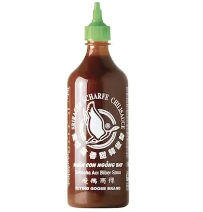 🌶️ 730 ml Flying Goose Sriracha Chilisauce in XL mit grüner Kappe ab 5,65€ (statt 10€)