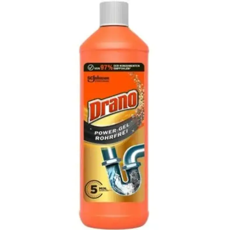 💪 1 Liter Drano (Mr Muscle) Power-Gel Abflussreiniger ab 2,69€ (statt 4€)