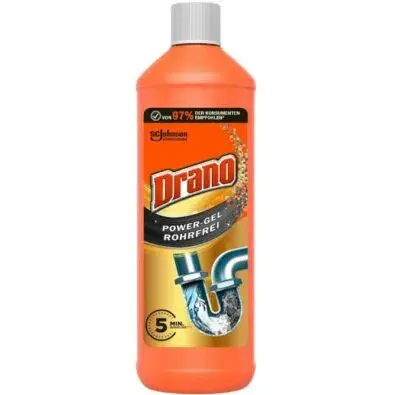 💪 1 Liter Drano (Mr Muscle) Power-Gel Abflussreiniger ab 2,69€ (statt 4€)