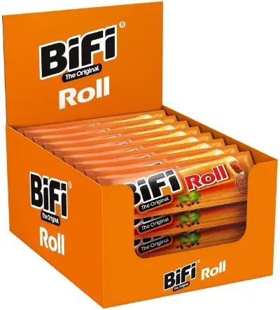 Über 1kg! 🥐 24er Pack BiFi Roll Salami im Teigmantel 45g ab 22,57€ (statt 28€)