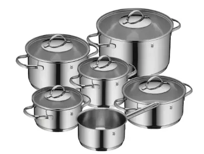 🥘 WMF Aparto 6-teiliges Kochgeschirr-Set aus Cromargan Edelstahl für 139,99€ (statt 199€)