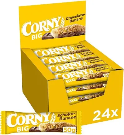 🍫 24er Pack Corny Big Schoko-Banane Müsliriegel (24 x 50g) ab 14,43€ (statt 19€)