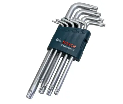 🛠️ Bosch Professional 9-tlg. Winkelschlüssel-Set Torx für 16,99€ (statt 23€)