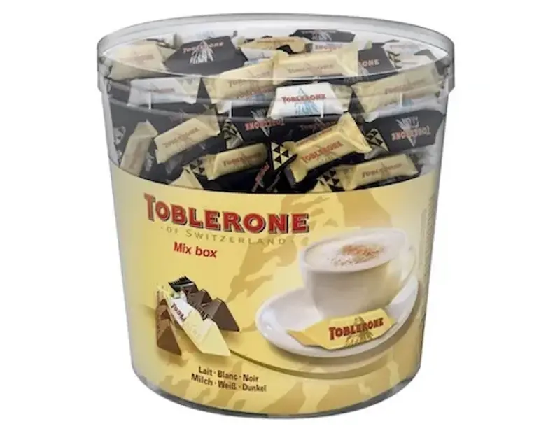 🍫 904g Toblerone Mixed Minis Dose für 17,54€ (statt 27€)