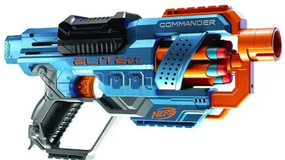 🔫 Hasbro Nerf Elite 2.0 Commander RD-6 mit 12 Darts für 8,99€ (statt 16€)