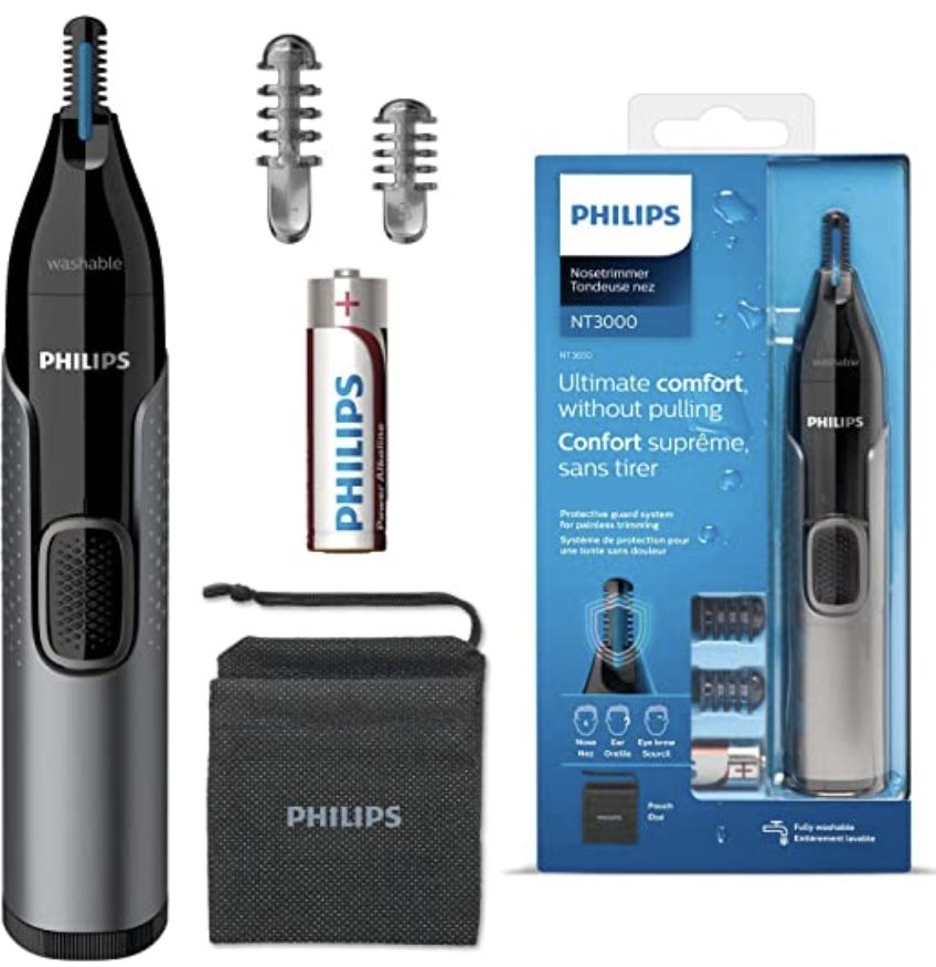 Philips NT3650/16 Nasen- und Ohrenhaartrimmer ab 13,99€ (statt 18€)