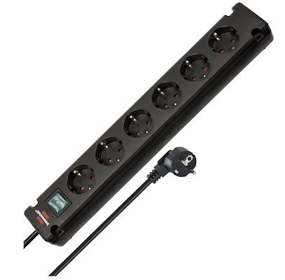 🔌 Brennenstuhl 6-fach Steckdosenleiste mit 3m Kabel für 9,95€ (statt 15€)