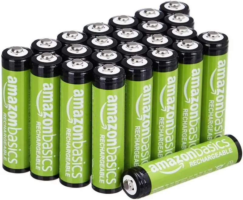 🔋 24er Pack Amazon Basics AAA-Akkus mit 800 mAh ab 10,36€ (statt 17€)