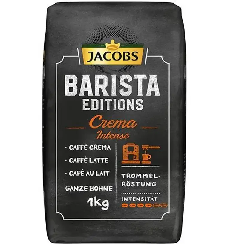☕ Jacobs Barista Editions Crema Intense 1 kg Kaffeebohnen ab 13,29€ (statt 21€)