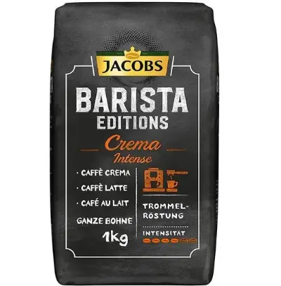 ☕ Jacobs Barista Editions Crema Intense 1 kg Kaffeebohnen ab 13,29€ (statt 21€)
