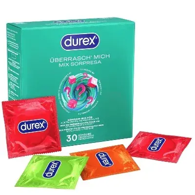 🍆🎁 Durex Überrasch Mich Box mit 30 Kondomen ab 10,79€ (statt 19€)