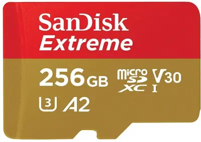 💾 SanDisk Extreme A2 microSDXC Karte 256GB 190 MBit/s für 45,99€ (statt 54€)