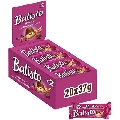 🫐🍓 20x Balisto Schokoriegel Joghurt-Beeren-Mix für 7,96€ (statt 17€)