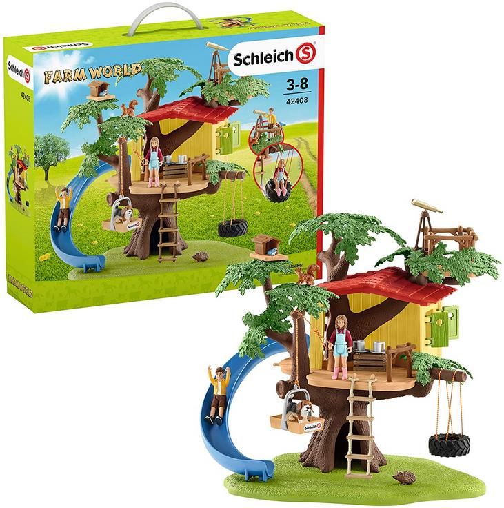 🏡 Schleich 42408 Farm World – Abenteuer Baumhaus für 39,94€ (statt 55€)