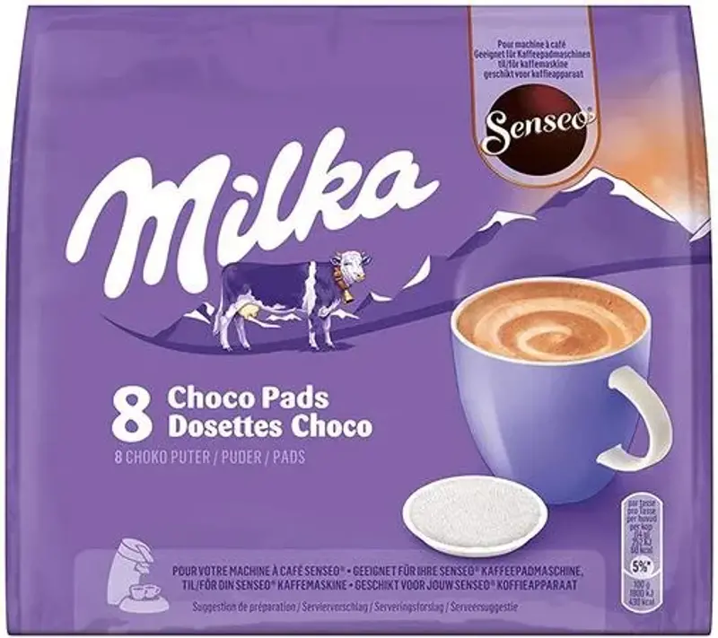 ☕ 40er Pack Senseo Milka Kakao Pads ab 13,25€ (statt 21€)