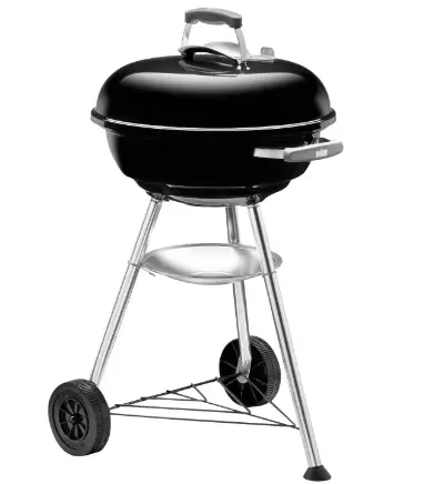 🥩 Weber Holzkohlegrill Compact Kettle 47cm für 79€ (statt 107€)