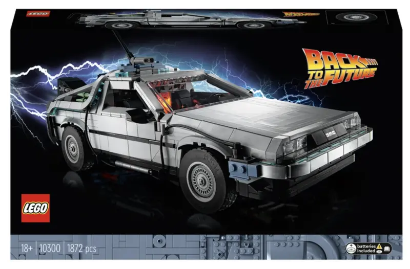 🏎️ LEGO Die Zeitmaschine aus Zurück in die Zukunft für 149,99€ (statt 167€)