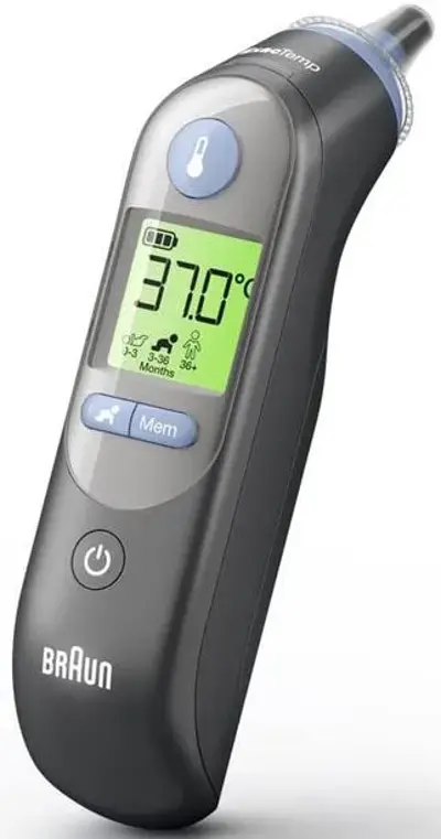 Braun IRT6520B ThermoScan 7 Ohrthermometer mit Age Precision für 37,99€ (statt 47€)