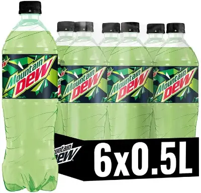 🥤 6x Mountain Dew Regular Limonade ab 4,54€ (statt 7€) – 0,76€ pro Flasche!