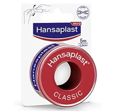 🩹 4x Hansaplast Fixierpflaster Classic (5m x 2,5cm) ab 7€ (statt 10€)