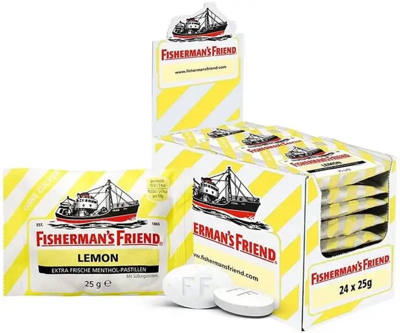 🍋 24er Pack Fisherman’s Friend Lemon mit je 25g ab 14,40€ (statt 24€) 0,60€/Stück