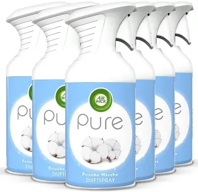 💨 6x Air Wick PURE Frische Wäsche Duftspray, 250 ml ab 12,91€ (statt 18€)