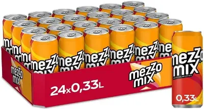 🥤 24er Pack Mezzo Mix 330 ml Dosen ab 13,55€ – nur 0,56€/Dose