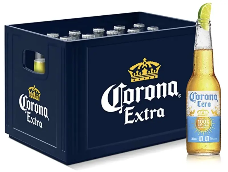 🍻 24x Corona Cero 0,0% Alkoholfrei Premium Lager für 21,99€ (statt 30€)