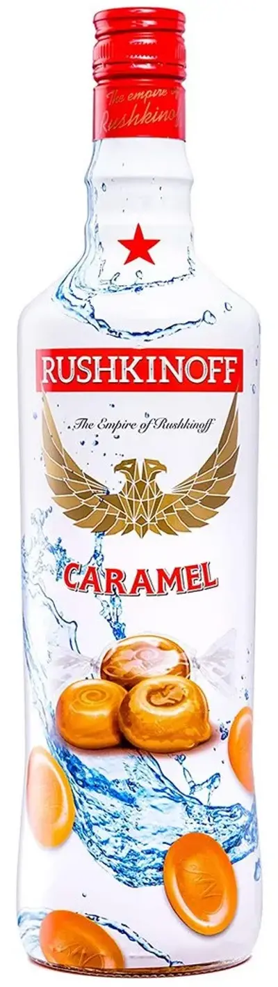 🍶 Rushkinoff Vodka & Caramel – Vodka-Karamellikör (1L) für 12,34€ (statt 19€)