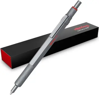 ✍️ rOtring 600 – Gelschreiber aus Metall schwarze Tinte für 21,19€ (statt 31€)