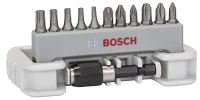 🪛 Bosch Professional 11+1tlg. Schrauber Bit Set Extra Hart für 8,39€ (statt 14€)