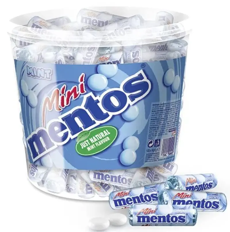 120 kleine Rollen Mini Mentos Mint Classic ab 14,24€ (statt 19€)