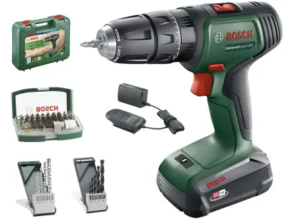 😍 Bosch Akku Schlagbohrschrauber UniversalImpact im Koffer inkl. Akku für 89,19€ (statt 130€)