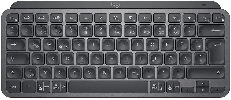 ⌨️ Logitech MX Keys Mini Tastatur (Mac, PC) in Schwarz oder Weiß für 60€ (statt 70€)