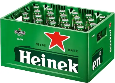 🍺 28x 0,25L Heineken Premium Pils 🇳🇱 ab 14,39€ + Pfand (statt 21€)