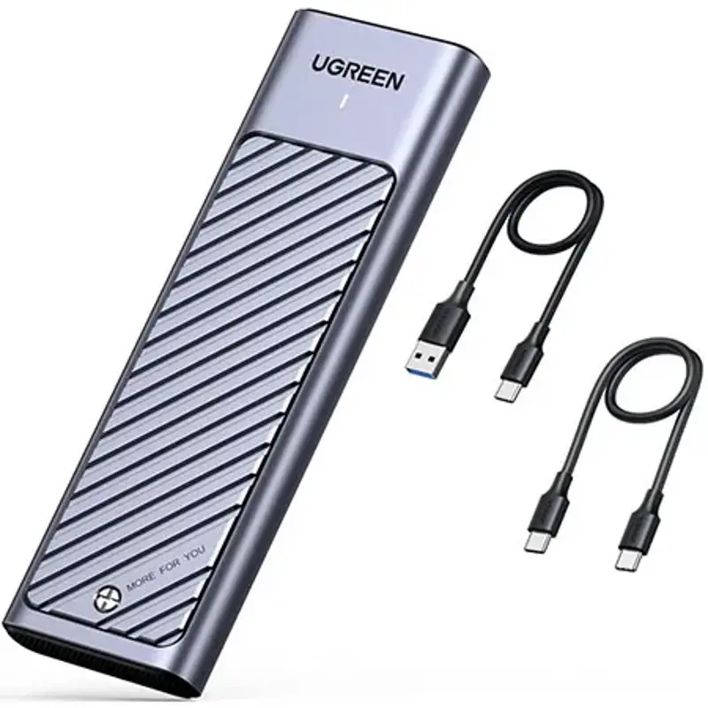 💾 UGREEN M.2 NVMe SATA SSD Gehäuse mit USB 3.2 Gen 2 für 18,99€ (statt 28€)