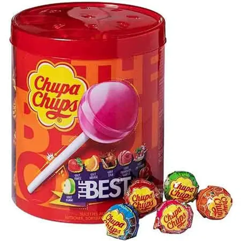 🍭 Chupa Chups Best of Lutscherdose mit 50 Lutscher für 6,39€🔥 (statt 13€)