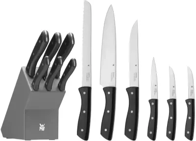 🔪 WMF Messerblock 7tlg aus Spezialstahl & mit Holzblock für 75,09€ (statt 97€)