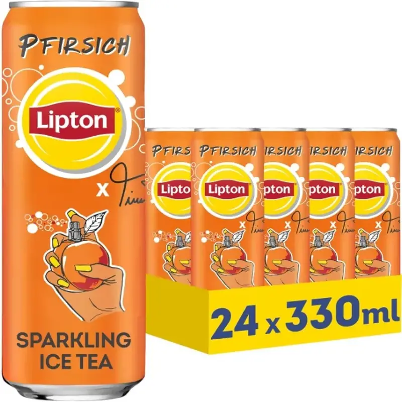 🍑 72x LIPTON ICE TEA Sparkling Pfirsich ab 30,19€ (statt 71€) – Nur 0,41€ pro Dose!