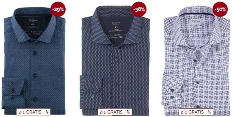 👔 Hemden.de: Kaufe 3 zahle 2 Aktion – GANT, Eterna, Olymp & mehr (nicht nur Hemden)