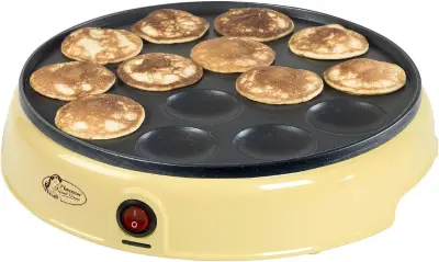 🥞 Bestron Sweet Dreams Poffertjes Maker in Gelb für 17,99€ (statt 28€)